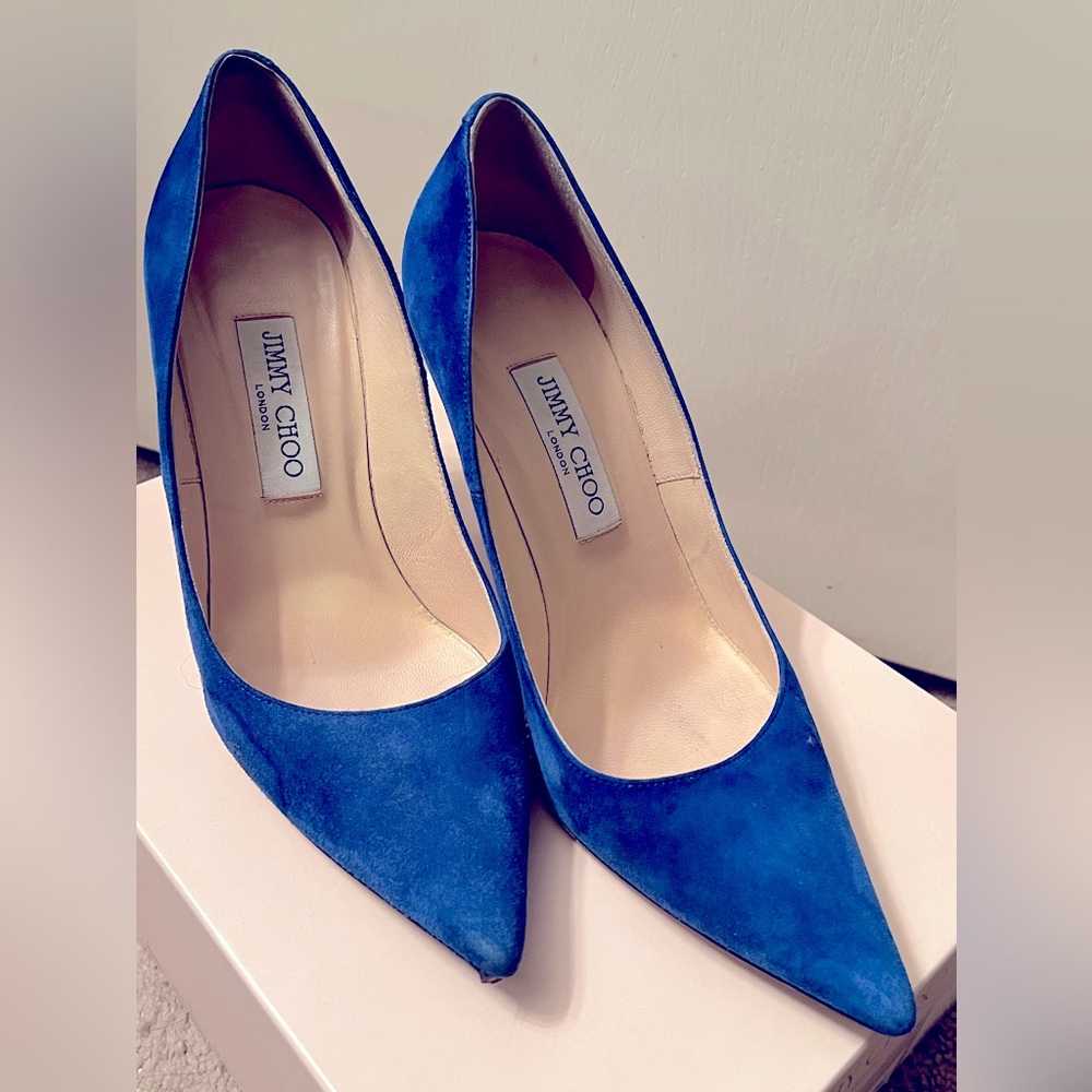 Jimmy Choo Blue Women's Shoes